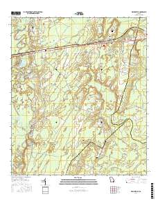 Waynesville 2017 topographic map thumbnail