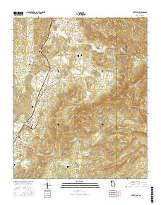 White East 2017 topographic map thumbnail
