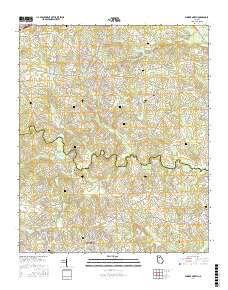 Winder North 2017 topographic map thumbnail