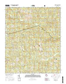 Woodville 2017 topographic map thumbnail