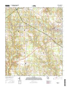Wrens 2017 topographic map thumbnail