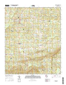 Zebulon 2017 topographic map thumbnail