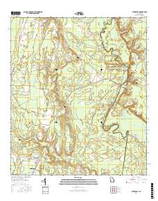 Burnt Fort 2017 topographic map thumbnail