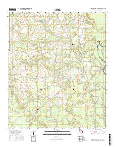 Burtons Ferry Landing 2017 topographic map thumbnail