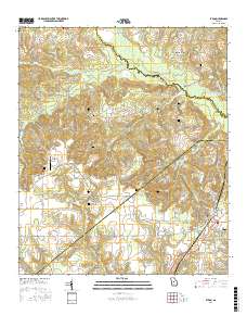 Byron 2017 topographic map thumbnail