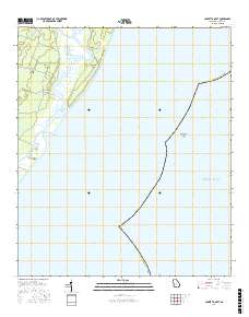 Cabretta Inlet 2017 topographic map thumbnail