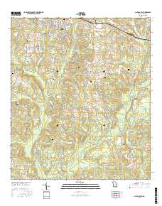 Cairo South 2017 topographic map thumbnail
