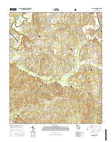 Calhoun NE 2017 topographic map thumbnail