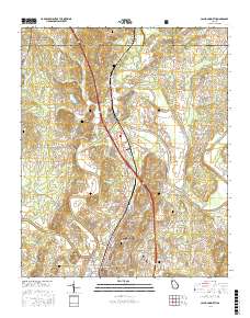 Calhoun North 2017 topographic map thumbnail