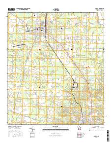 Camilla 2017 topographic map thumbnail
