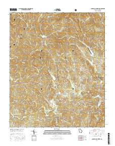 Campbell Mountain 2017 topographic map thumbnail
