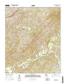 Campbellton 2017 topographic map thumbnail