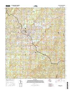 Carrollton 2017 topographic map thumbnail
