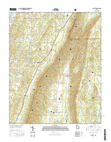 Catlett 2017 topographic map thumbnail