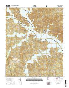 Chennault 2017 topographic map thumbnail