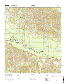 China Hill 2017 topographic map thumbnail