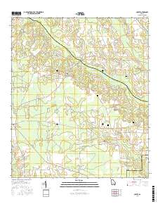 Coffee 2017 topographic map thumbnail