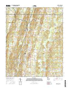 Cohutta 2017 topographic map thumbnail