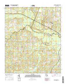 Colemans Lake 2017 topographic map thumbnail