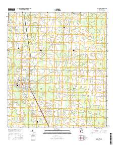 Colquitt 2017 topographic map thumbnail