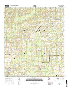 Coolidge 2017 topographic map thumbnail