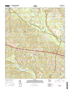 Covena 2017 topographic map thumbnail