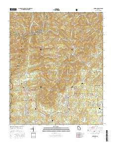 Cowrock 2017 topographic map thumbnail