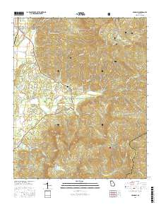 Crandall 2017 topographic map thumbnail