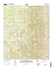 Cuffietown 2017 topographic map thumbnail