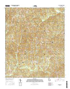 Culloden 2017 topographic map thumbnail