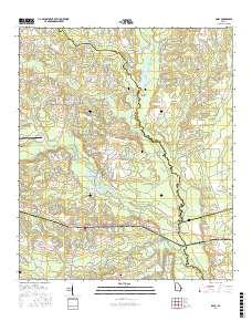 Daisy 2017 topographic map thumbnail