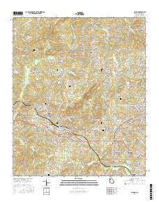Dallas 2017 topographic map thumbnail