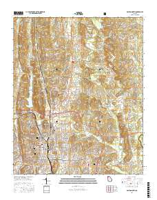 Dalton North 2017 topographic map thumbnail
