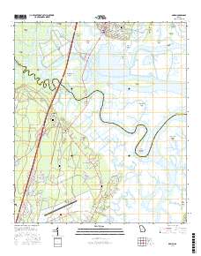 Darien 2017 topographic map thumbnail