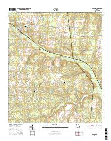 Davisboro 2017 topographic map thumbnail
