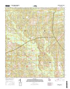 Davisboro SE 2017 topographic map thumbnail