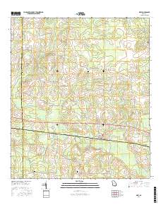 Dixie 2017 topographic map thumbnail