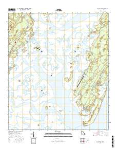 Doboy Sound 2017 topographic map thumbnail