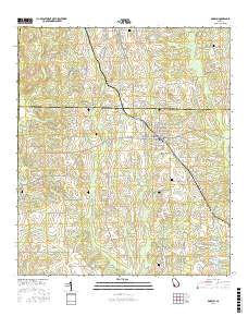 Doerun 2017 topographic map thumbnail