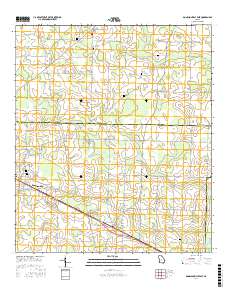 Donalsonville East 2017 topographic map thumbnail