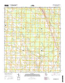 Donalsonville NE 2017 topographic map thumbnail