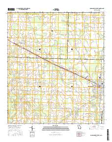 Donalsonville West 2017 topographic map thumbnail