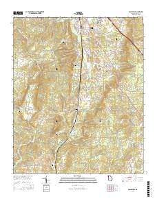Adairsville 2017 topographic map thumbnail