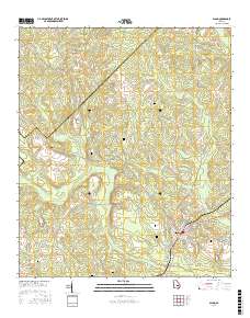 Alamo 2017 topographic map thumbnail