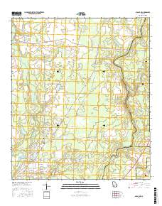 Albany NE 2017 topographic map thumbnail