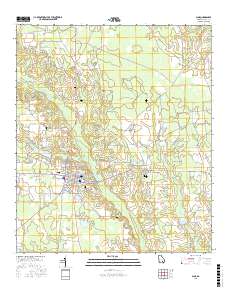 Alma 2017 topographic map thumbnail