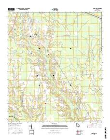 Alma NE 2017 topographic map thumbnail