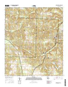 Andersonville 2017 topographic map thumbnail