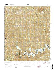 Aonia 2017 topographic map thumbnail