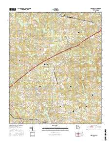Apple Valley 2017 topographic map thumbnail